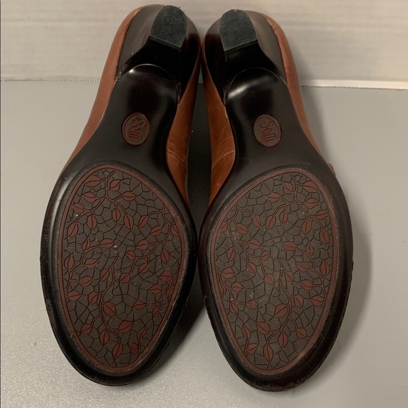 Sofft Brown Women's Heels with Braided Detail Size 10 - Picture 6 of 9